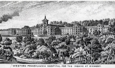  El Dixmont State Hospital en el siglo XIX
