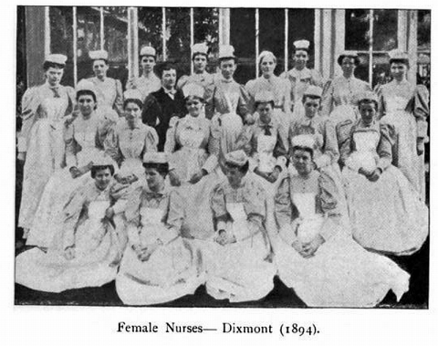 enfermeras del psiquiátrico abandonado de Pittsburgh 1894