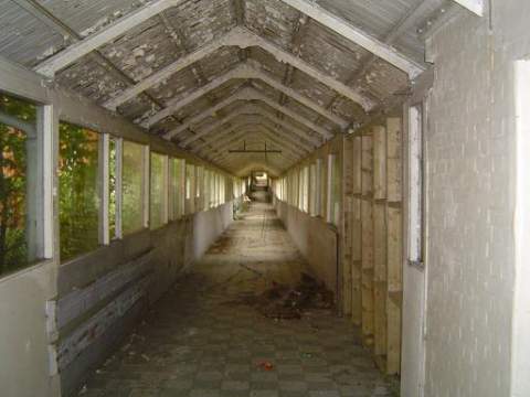 corredores de enlace del asilo abandonado denbigh