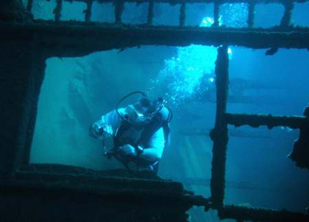 cementerio submarino Aruba