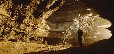 interior Mammoth Cave la cueva más larga del mundo
