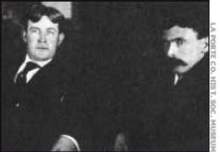 Ray Lamphere (a la derecha) y su abogado, Wirt Worden