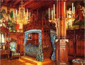 Dormitorio de Luis II Baviera