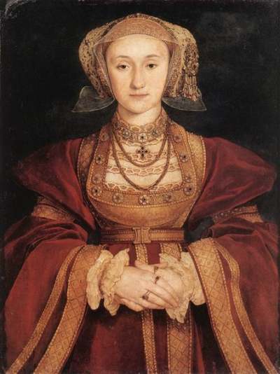  Retrato de Ana, pintado por Hans Holbein el Joven