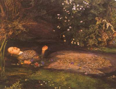 Elizabeth fue la modelo de Millais en su célebre cuadro de Ofelia