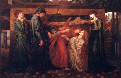  El sueño de Dante en tiempos de la muerte de Beatriz (Rossetti)