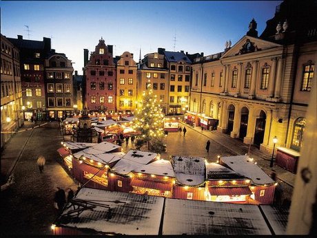 Costumbres de las Navidades en Estocolmo